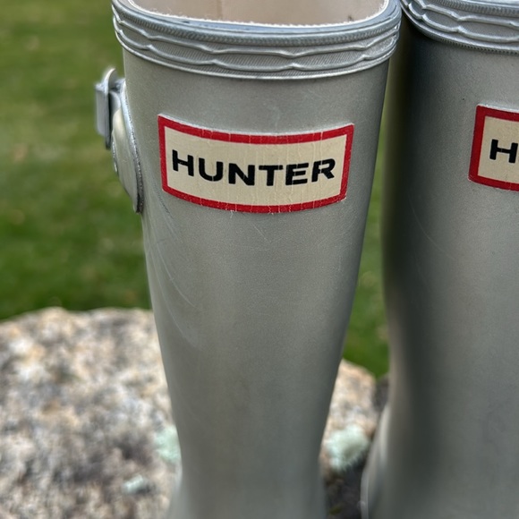 Hunter rain boots silver - Picture 5 of 15